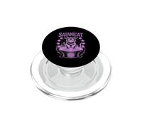 Cercle rituel Satanicat Diable Occulte Gothique Satanicat PopSockets PopGrip pour MagSafe