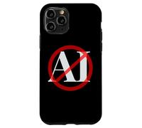 Cercle Rouge barré d'intelligence Artificielle sans IA Coque pour iPhone 11 Pro