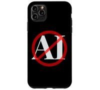 Cercle Rouge barré d'intelligence Artificielle sans IA Coque pour iPhone 11 Pro Max