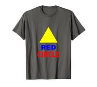 Cercle Rouge - Couleurs Vives et Design Incompatible avec Les Formes T-Shirt