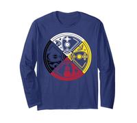 Cercle sacré de Roue de médecine Manche Longue