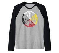 Cercle sacré de Roue de médecine Manche Raglan