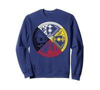 Cercle sacré de Roue de médecine Sweatshirt