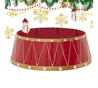 Cercle Sapin De Noël - Collerette 65x25,5 Cm | Panier Décoratif pour Base D’Arbre De Noël | Idéal pour Intérieur, Extérieur, Salon, Entrée, Bureau Ou Fête D’Hiver Élégante Et Chaleureuse
