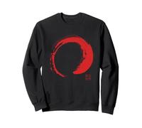 Cercle Zen Japonais Enso Minimal Méditation Culture Art Sweatshirt