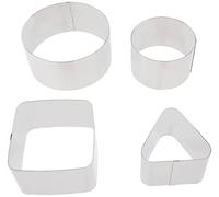 Tescoma Cercles à mousse Chef pour façonnage des plats 4 pcs