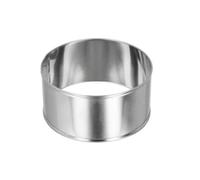 Cercles à pâtisserie - METALTEX - Modèle Ø 8 5 cm - Lot de 2 - Inox - Gris