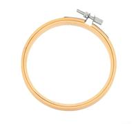 Cercles de broderie en bois confortables conçus pour une utilisation facile au point de croix et d'autres projets d'artisanat (26 cm)