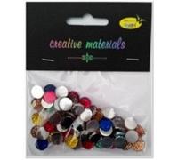 Cercles en acrylique avec microstructure 10mm 14g