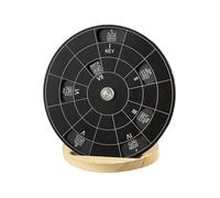 Cercles of Fifths Wheel Guitare Chord Wheel Music Theories Plate Learning Tool Aluminum Alloy Melodies Chord Tool Easy to Use For Musiciens Songwriters practice