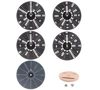 Cercles Roue en métal Échelle de guitare Cercles de cinquièmes Instruments de musique Accessoires en alliage d'aluminium Texture Accessoire de guitare