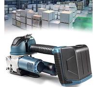 Cercleuse électrique, cercleuse électrique pour Sangles PP Pet 13-19 mm, Machine de cerclage Automatique alimentée par Batterie 4000 mAh pour palettes en Carton of