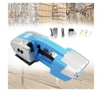 Cercleuse électrique, cercleuse manuelle 0.4-0.7 pouces, cercleuse sans scellement pour cerclage PP/Pet et soudure électrique avec tension réglable 2800N