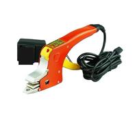 Cercleuse électrique, Machine de cerclage manuelle, thermofusible, scelleuse for sangles PP, outils de cerclage électriques sans boucle Pour le cerclage d'emballages plastiques(Grey)