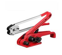 Cercleuse manuelle for ceintures en acier plastique/machine de liage sangles plastique domestique/dispositif serrage d'emballage/pince d'emballage pour les débutants en bricolage(Package 4)