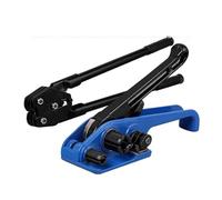 Cercleuse manuelle for ceintures en acier plastique/machine de liage sangles plastique domestique/dispositif serrage d'emballage/pince d'emballage pour les débutants en bricolage(Package 7)