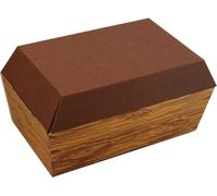 Cercueil pour animaux "Imprimé" bois S - 200x125x95mm