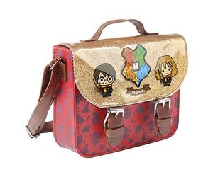 Cerdá 2100002886, Sac à bandoulière en Similicuir Harry Potter Fille, Marrón, Pequeño