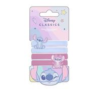 Cerda Accessoires pour cheveux 4 pièces Stitch 6,5 x 12,5 x 0,1 cm