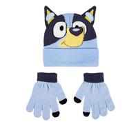CERDÁ LIFE'S LITTLE MOMENTS Bluey - Lot de 2 bonnets et gants sous licence officielle unisexe