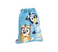 CERDÁ LIFE'S LITTLE MOMENTS Sac scolaire Bluey - Sac à dos pour enfant avec fermeture à cordon et design officiel, léger,