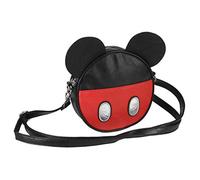 Cerdá Bolso Bandolera Mickey Sac à Dos Loisir, 18 cm, Noir (Negro)
