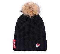 Cerdá Bonnet Tricot Pompom Minnie Béret, Noir, Taille Unique Mixte Enfant