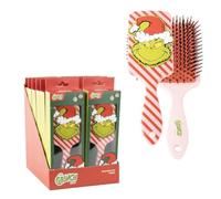 Cerda Brosses rectangulaires The Grinch pour routine de beauté, format pratique