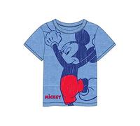 Cerdá Camiseta Corta Single Jersey Mickey T-Shirt à Manches Courtes, Multicolore, 4 Años Fille