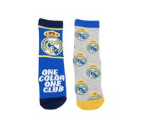 Cerdá Chaussettes 'Anti-Rutsch-Socken mit Applikationen - Real Madrid' mélange de couleurs, Taille 27-30,5