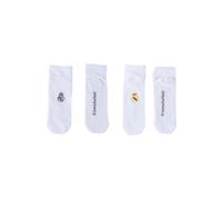 Cerdá Chaussettes 'Socken 2er-Pack - Real Madrid' blanc, Taille 35-38,5