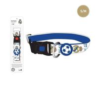ARTESANÍA CERDÁ Collier pour chien officiel du Real Madrid – design sportif, ajustable et durable