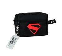 CERDÁ Trousse de voyage Superman – Grande capacité, fermeture éclair – Produit original