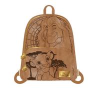Cerdá Disney Le Roi lion Sac à dos - Simili cuir - Motif Simba et Mufasa - Marron