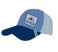 Cerdà Disney Lilo et Stitch Casquette de Baseball - 100% Coton - Taille réglable - Motif Stitch - Bleu