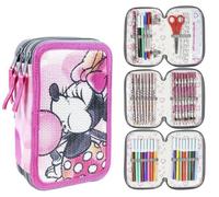 Cerda Disney Minnie Mouse - Trousse d'écolier 3 compartiments