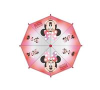 ARTESANÍA CERDÁ Parapluie manuel Poe Bubble Minnie dôme enfant, ouverture manuelle sûre, rose 53 cm