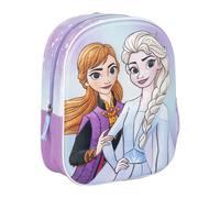 ARTESANÍA CERDÁ Sac à dos enfant 3D La Reine des Neiges Bleu 25x10x31 cm Imprimé Elsa et Anna