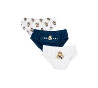 Cerdá Ensemble de linge 'Jungen-Unterwäsche-Set Single Jersey 3-teilig Real Madrid' mélange de couleurs, Taille 110