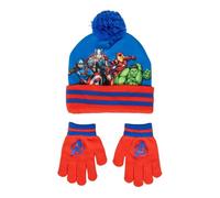 Cerdá Ensemble gants d'hiver et bonnet pour enfant Motif Avengers Multicolore Taille unique, multicolore, taille unique