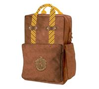 Cerdá Sac à dos Harry Potter Hufflepuff – Similicuir, style casual – Marron Taille unique
