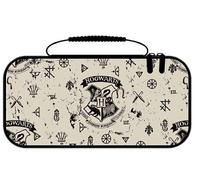 Cerdà Harry Potter Housse de Protection et Transport Nintendo Switch 2 - Rangement Accessoires et 8 Jeux - Motif Poudlard - Beige