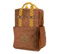 Cerdá Sac à dos Harry Potter Hufflepuff – Similicuir, style casual – Marron Taille unique