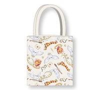 Cerdà Sac cabas Harry Potter 36 x 39 cm Polyester et coton Motif Gryffondor et Hedwige Blanc