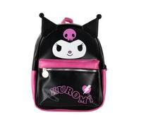Cerdà Hello Kitty Sac à dos - Simili cuir - Motif Kuromi - Noir et rose