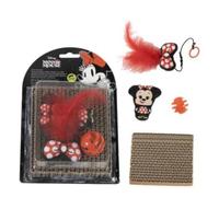 CERDA Life´S Little Moments Jouet Chat Minnie, Griffoir et Catnip | Grattoir Chat Carton, Herbe à Chat, Balle pour Chat, Jouet Chat Plume, Peluche Chat, Balle à Grelot