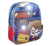 CERDÁ LIFE'S LITTLE MOMENTS 2100003446, Sac à Dos Harry Potter aux Lumières LED-Licence Officielle Warner Bros Fille, Couleur, Taille Unique