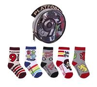 CERDÁ LIFE'S LITTLE MOMENTS 2200007401_T1516-C81, Lot de 5 chaussettes en coton Harry Potter pour garçon avec licence officielle Warner Bros Garçon, Multicolor, Talla 15