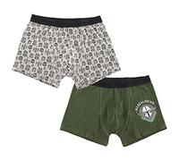 CERDÁ LIFE'S LITTLE MOMENTS 2200007425_T3S-C81 Pack Boxer en Coton The Mandalorian pour Homme-Licence Officielle Disney, Multicolor, Estándar