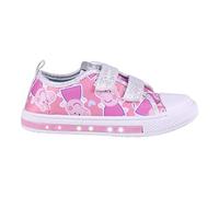 CERDÁ LIFE'S LITTLE MOMENTS 2300004709_T024-C70 Toile Enfant | Basket Peppa Pig Fille-Licence Officielle Nickelodeon, Plateado Y Rosa, 24 EU